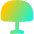 Table Lamp 3 Icon from Flex Gradient Set