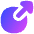 Link Share 1 Icon from Flex Gradient Set
