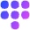 Dial Pad 1 Icon from Flex Gradient Set
