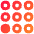 Dial Pad Bottom Left Icon from Flex Gradient Set
