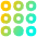 Dial Pad Bottom Middle Icon from Flex Gradient Set