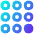 Dial Pad Bottom Right Icon from Flex Gradient Set