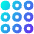 Dial Pad Top Left Icon from Flex Gradient Set