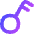Key Icon from Flex Gradient Set