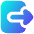 Logout 1 Icon from Flex Gradient Set
