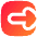 Logout 3 Icon from Flex Gradient Set