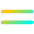 Equal Sign Icon from Flex Gradient Set