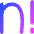 Factorial Icon from Flex Gradient Set