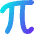 Pi Symbol Icon from Flex Gradient Set