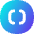 Square Brackets Circle Icon from Flex Gradient Set
