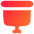 Projector Screen Icon from Flex Gradient Set