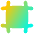 Crop Marks Icon from Flex Gradient Set
