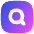Magnifying Glass Square Icon from Flex Gradient Set