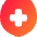 Shield Cross Icon from Flex Gradient Set
