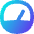 Dashboard Gauge 1 Icon from Flex Gradient Set