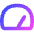 Dashboard Gauge 2 Icon from Flex Gradient Set