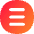 Hamburger Menu Circle Icon from Flex Gradient Set