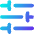 Horizontal Slider 3 Icon from Flex Gradient Set