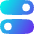 Horizontal Toggle Button Icon from Flex Gradient Set