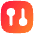 Vertical Slider Square Icon from Flex Gradient Set