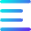 Align Left Icon from Flex Gradient Set