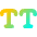 All Caps Icon from Flex Gradient Set