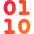 Binary Code Icon from Flex Gradient Set