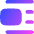 Insert Center Left 2 Icon from Flex Gradient Set