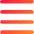 Justified Alignment Icon from Flex Gradient Set