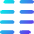 Paragraph Column Icon from Flex Gradient Set
