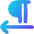 Paragraph Right To Left Icon from Flex Gradient Set