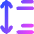Paragraph Spacing Icon from Flex Gradient Set