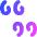 Quotation 3 Icon from Flex Gradient Set