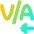 Text Kerning Icon from Flex Gradient Set