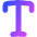 Text Style Icon from Flex Gradient Set