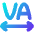 Text Tracking Icon from Flex Gradient Set