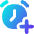Add Alert Clock Icon from Flex Gradient Set