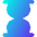 Hourglass Icon from Flex Gradient Set