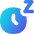 Snooze Clock Icon from Flex Gradient Set