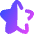 Half Star 2 Icon from Flex Gradient Set