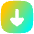 Download Square Icon from Flex Gradient Set