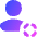 Online Status Away Account Icon from Flex Gradient Set