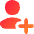 User Add Plus Icon from Flex Gradient Set