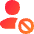User Block Remove Icon from Flex Gradient Set