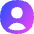 User Circle Single Icon from Flex Gradient Set