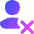 User Delete Cross Icon from Flex Gradient Set