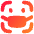 User Face Id Mask Icon from Flex Gradient Set