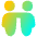 User Friendship Group Icon from Flex Gradient Set