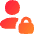 User Lock Privacy Icon from Flex Gradient Set