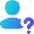User Question Query Icon from Flex Gradient Set